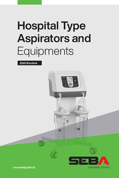Seba Hospital Type Aspirators and Equipments Brochure